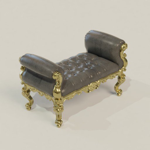 Thumbnail: Baroque, bench, old