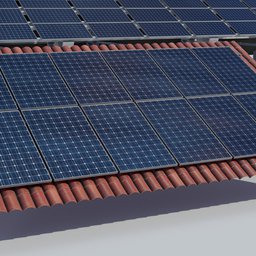 3.6kw Roof Solar Panels Array