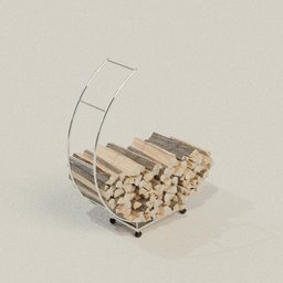 Firewood stand