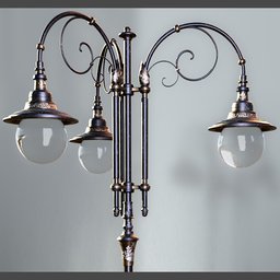 Vintage Victorian Street Lamp