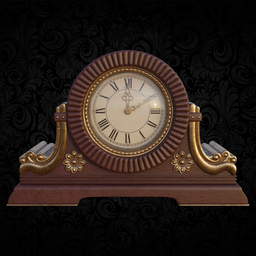 Table clock in classical style