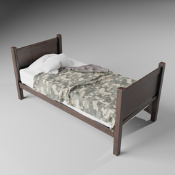 Simple Single Bed