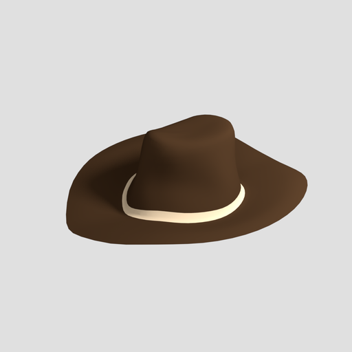 Thumbnail: Low Poly Cowboy Hat