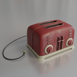 Toaster in retro style