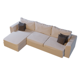 Sofa L shape 01
