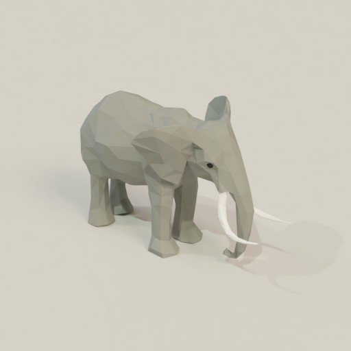 Thumbnail: Low poly elephant
