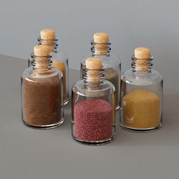 KITCHEN SET 5 - Glass Container