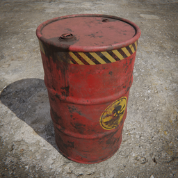 Toxic Barrel Red