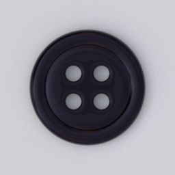 Thumbnail: button 4 holes black