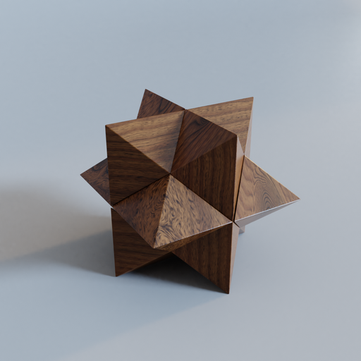 Thumbnail: Wooden Star Puzzle