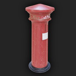 Vintage Victorian Post Box