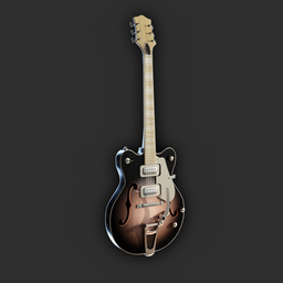 Hollowbody Electrig Guitar (sunburst variant)