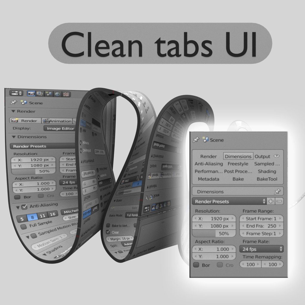 Tabs interface